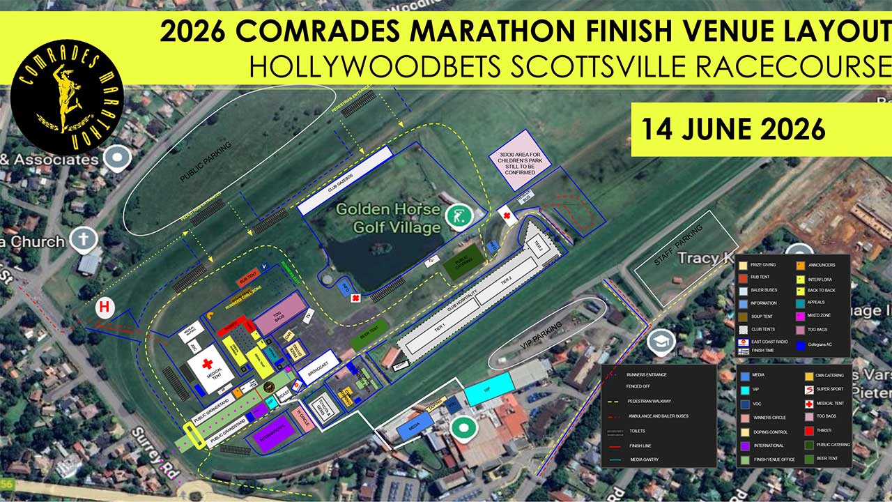 Comrades marathon 2026 catering
