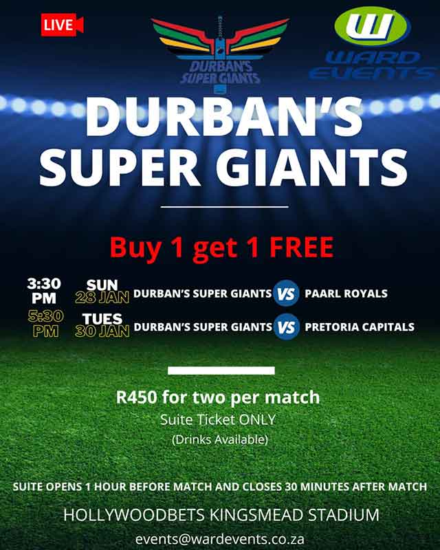 Durban Super giants cricket